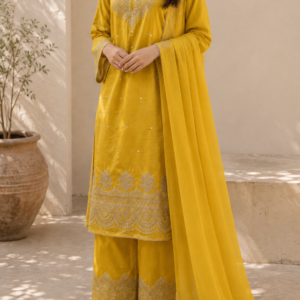 Sunshine Royale Embroidered Suit Set