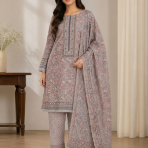 Pastel Bloom Printed Suit