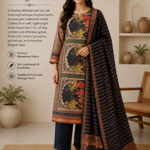 Maheshwari Royal Heritage Suit