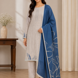 Azure Grace Striped Suit